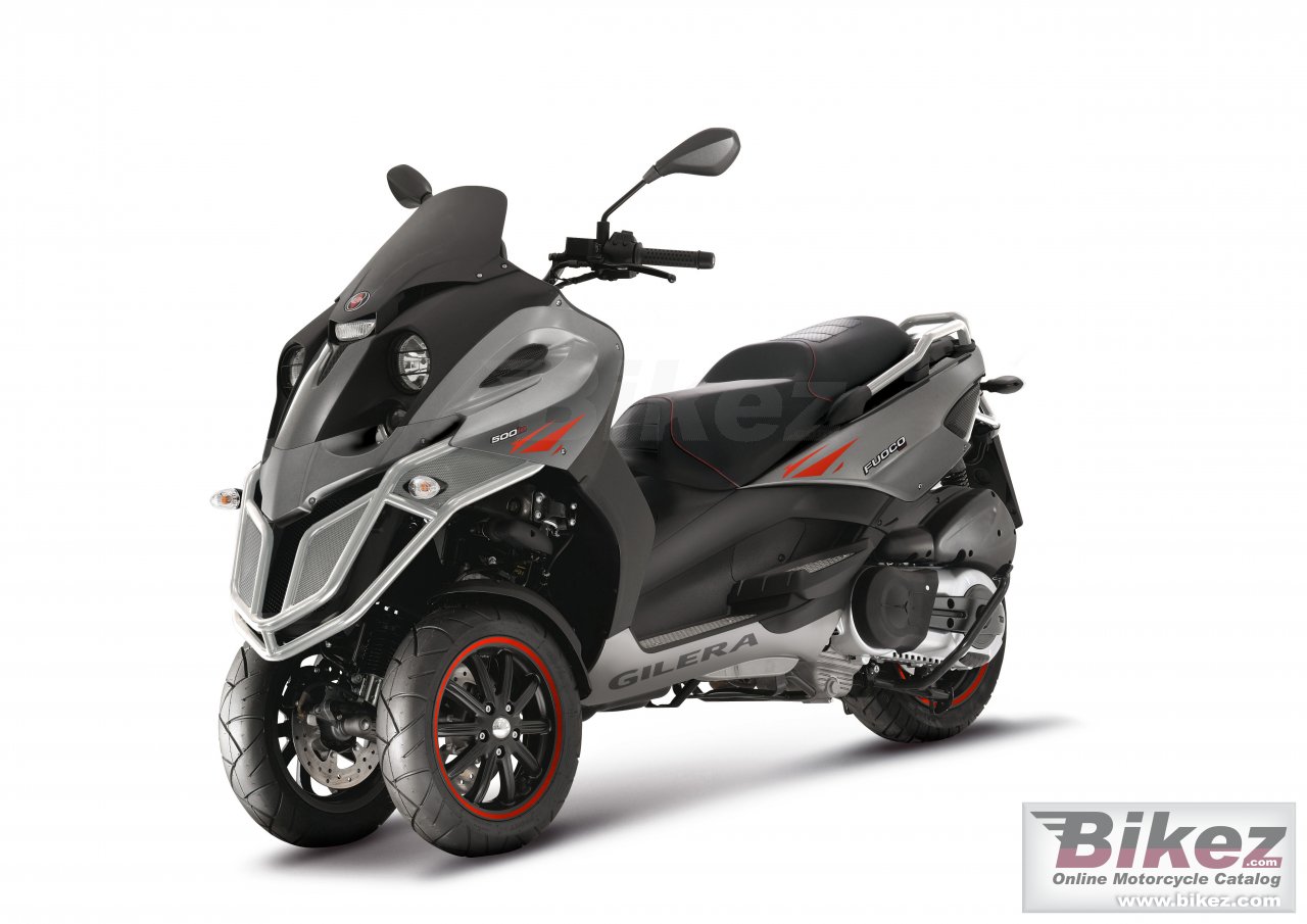 Big Gilera fuoco 500ie picture and wallpaper from Bikez.com